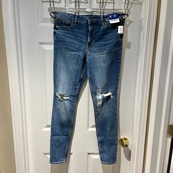 High-Rise Rockstar Super-Skinny Jeans - Picture 2 of 8